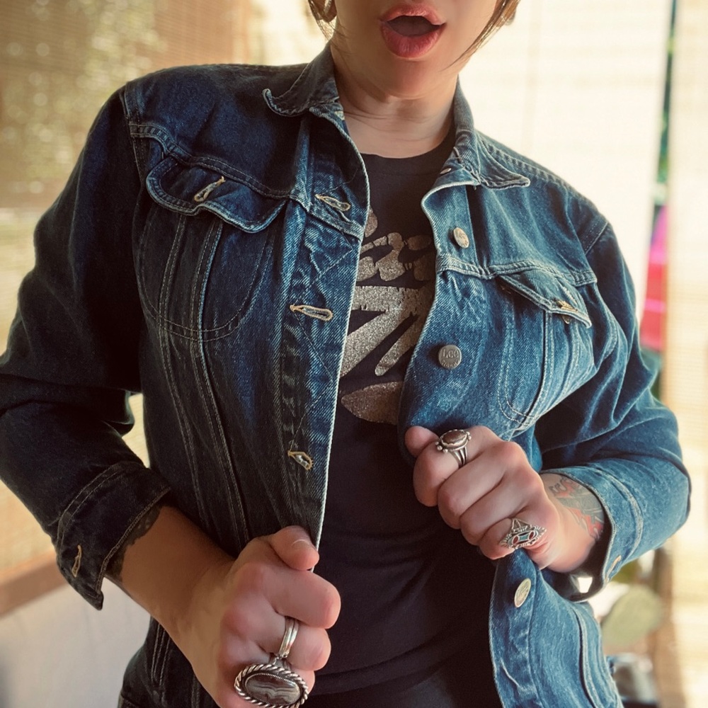 LEE VINTAGE 80’s DENIM TRUCKER JACKET